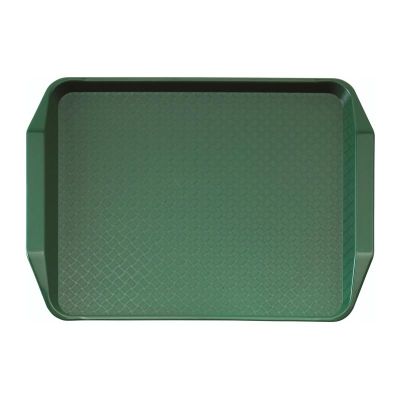 Cambro Fast Food Tepsi, 30x41 cm, Kulplu, Yeşil - 1