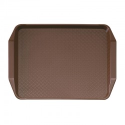 Cambro صينية للوجبات السريعة، 30 × 41 سم، بمقبض، بني - Cambro