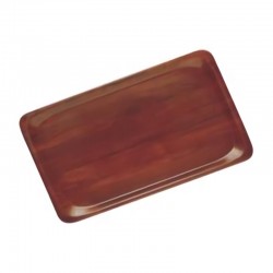 Cambro Selform Ореховый ламинированный поднос, прямоугольный, 43x61 см - Cambro