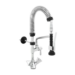 Cancan 0510 MT06 دُش غسيل أمامي صغير الحجم مثبت على المنضدة مع حنفية وسيطة - Cancan