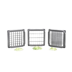 Cancan 1301-1 Vegetable and Fruit Chopper, 12.5x12.5 mm Disc - 6