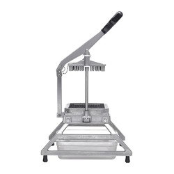 Cancan 1301-2 Vegetable and Fruit Chopper, 25x25 mm Disc - 6