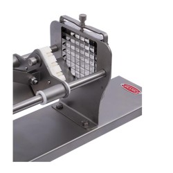 Cancan 1321-2 Manuel Parmak Patates Dilimleme Makinesi,10x10 mm Disk - Thumbnail
