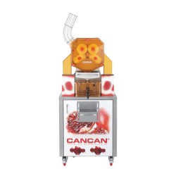 Cancan Depolu Bardaklı Otomatik Nar ve Greyfurt Sıkma Makinesi, 32 Adet/dk - Cancan