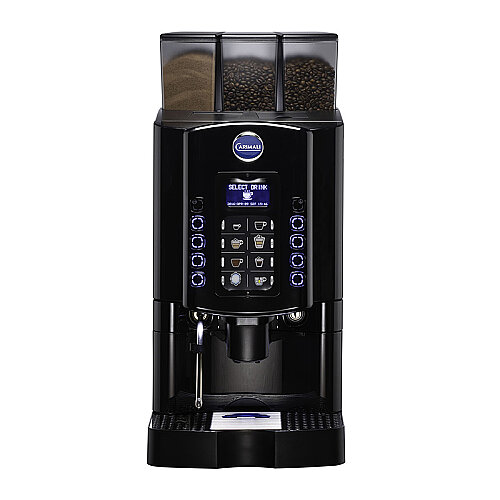 Carimali Armonia Soft M Brew L Tam Otomatik Espresso Kahve Makinesi, 2 Çekirdek Hazneli, 1 Toz Ürün Hazneli, Taze Sütlü, Siyah - Carimali