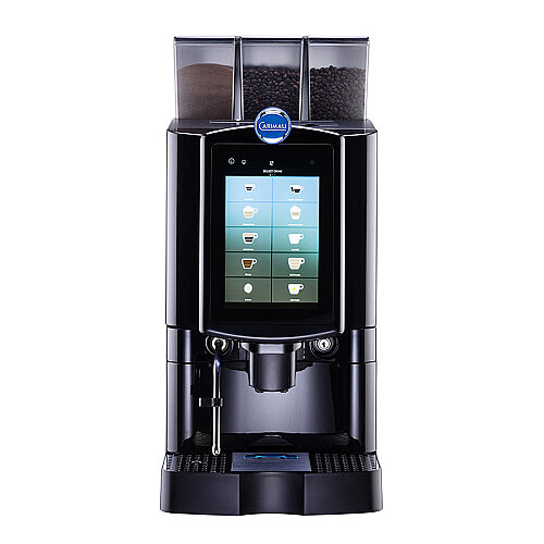 Carimali Armonia Ultra M Brew L Tam Otomatik Espresso Kahve Makinesi, 2 Çekirdek Hazneli, 1 Toz Ürün Hazneli, Taze Sütlü, Siyah - Carimali