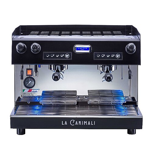 Carimali Nimble 2 Gruplu Espresso Kahve Makinesi, 13 Parça Kafe Seti, Siyah - Carimali (1)