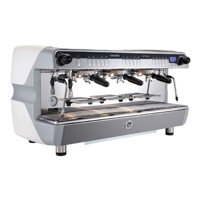 Casadio NETTUNO A3 ES TC Tall Cup Tam Otomatik Espresso Kahve Makinesi, 3 Gruplu, Beyaz - Casadio