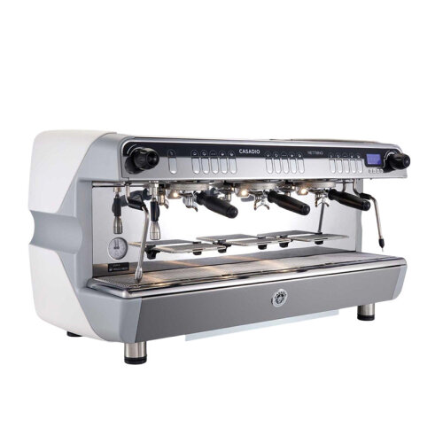 Casadio NETTUNO A3 TC Tall Cup Tam Otomatik Espresso Kahve Makinesi, 3 Gruplu, Beyaz 