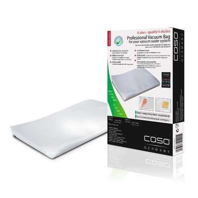 Caso 01201 Plastik Vakum Poşeti, 16x23 cm, 50 Adet - 1