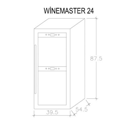 Caso 645 Wine Master, 24 Şaraplık - 5