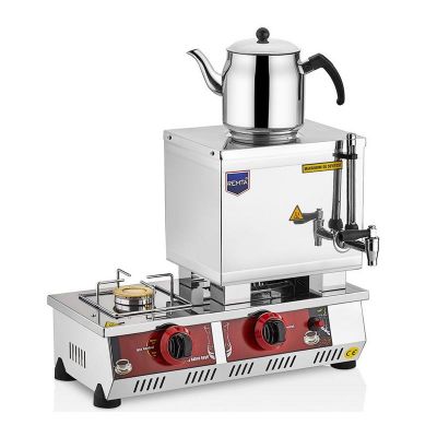 Remta N10 15 Model Kahveci Takımlı Çay Kazanı, Tek Demlikli, 13 L, Doğalgazlı - 1