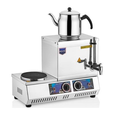 Remta K30 15 Model Ocaklı Çay Ocağı, Tek Demlikli, 13 L, Elektrikli - 1