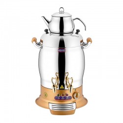 Remta R53 Maksi Çay Makinesi, 2 Demlikli, 23 L, Gold - 1