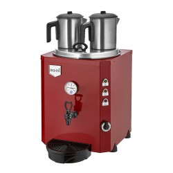 Remta DE11S Jumbo Şamandıralı Çay Makinesi, 2 Demlikli, 23 L, Elektrikli - Thumbnail