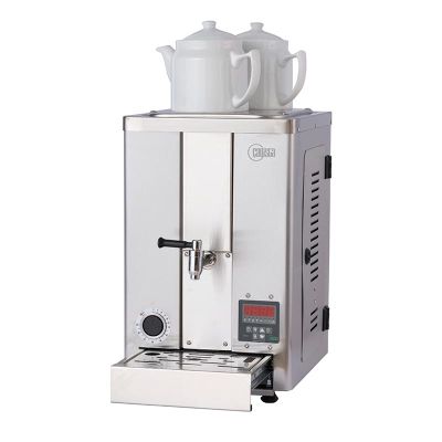 Çayista QQSE2I QerQüQ Çay Makinesi, 2 Demlikli, 13 L, Elektrikli, Inox - 1