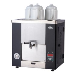 Çayista QQSE3S QerQüQ Tea Maker, 3 заварочных чайника, 23 л, электрический, черный - Çayista