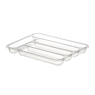 Bora Plastik Çekmece Kaşıklığı, No: 1, 26.5x34x5 cm, Şeffaf - 1