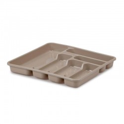 Bora Plastik Çekmece Kaşıklığı, No: 1, 34.5x39 cm, Kahverengi - Bora Plastik