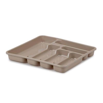 Bora Plastik Çekmece Kaşıklığı, No: 1, 34.5x39 cm, Kahverengi - 1