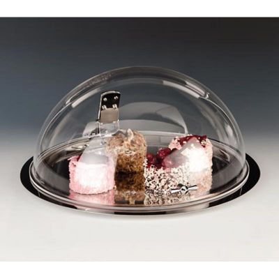 Zicco ZCP-055 Çelik Altlı Sabit Kapaklı Fanus, 49x23 cm - 1