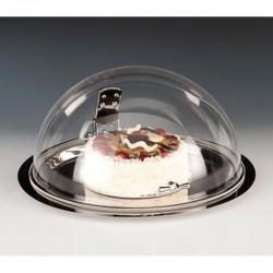 Zicco ZCP-055 Çelik Altlı Sabit Kapaklı Fanus, 42.5x22 cm - Zicco