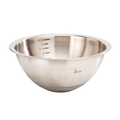 Zicco ZKC-581 Çelik Karıştırma Kabı, 27x12 cm - 1