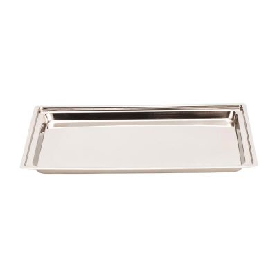 Zicco ZCP-266 Derin Çelik Teşhir Tepsi, 44.5x29.5 cm - 1