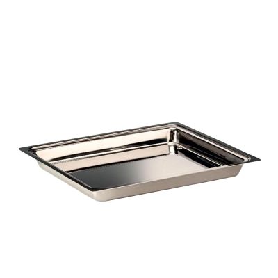 Zicco ZCP-716 Çelik Teşhir Tepsisi, GN 1/2, 30x36 cm - 1