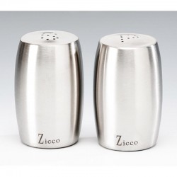 Zicco ZKC-101 Çelik Tuzluk Biberlik, 7.5 cm - Zicco