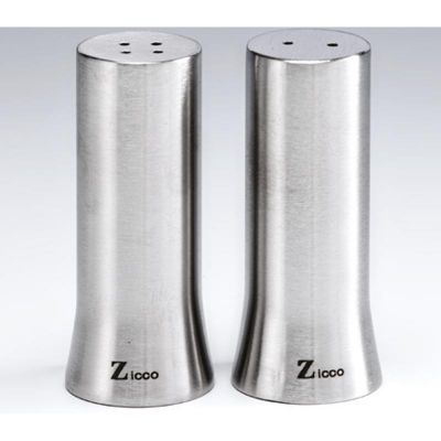 Zicco ZKC-128 Çelik Tuzluk Biberlik, 7 cm