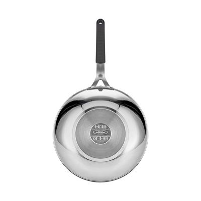 Altınbaşak İndüksiyon Çelik Wok Tava, 30 cm, Siyah Saplı - 4