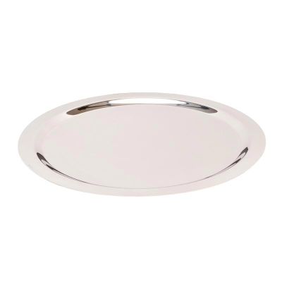 Zicco ZCP-074 Çelik Yuvarlak Teşhir Tepsisi, 50 cm - 1