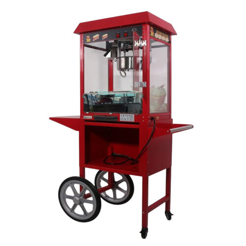 Cemko 1007 Edremit Arabalı Mısır Patlatma Makinesi, 102x152x60 cm - 4