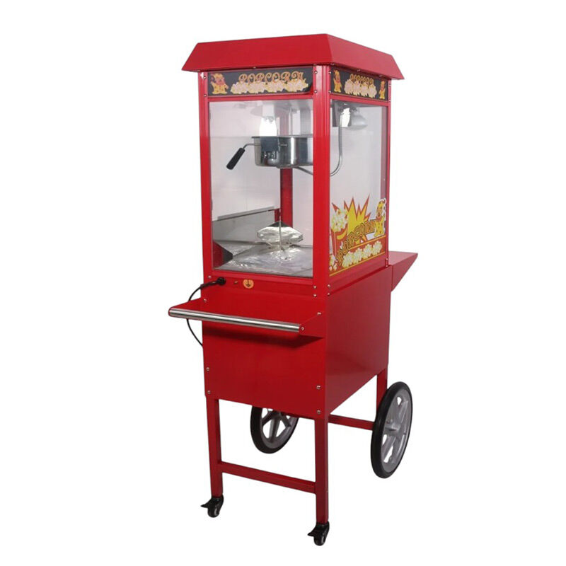 Cemko 1007 Edremit Arabalı Mısır Patlatma Makinesi, 94x82.5x50 cm - Cemko