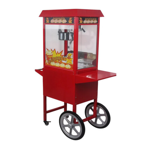 Cemko 1007 Edremit Arabalı Mısır Patlatma Makinesi, 94x82.5x50 cm - 1