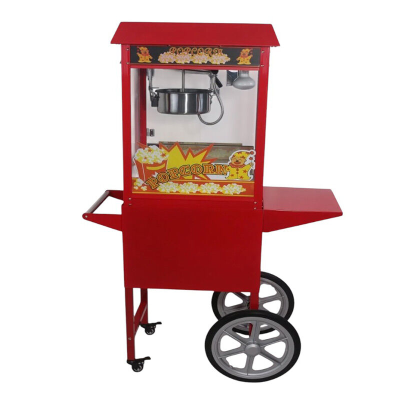 Cemko 1007 Edremit Arabalı Mısır Patlatma Makinesi, 94x82.5x50 cm - Cemko