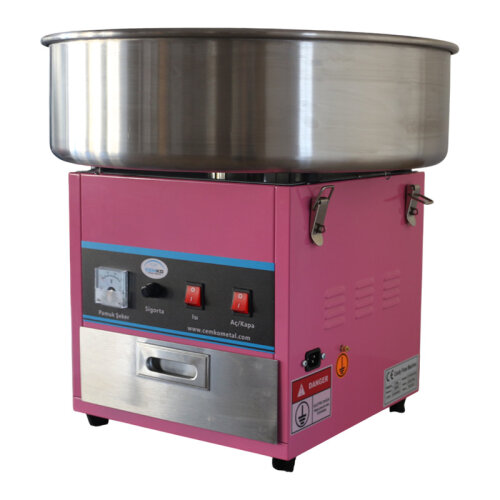 Cemko 1051 Yozgat Pamuk Şeker Makinesi, 52x52x50 cm - 5