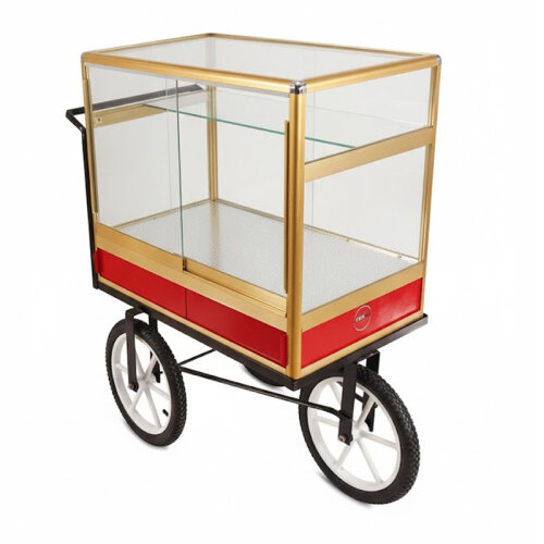 Cemko 1450 Sirkeci Üç Tekerlekli Simit Arabası, 56x86x117 cm - Cemko