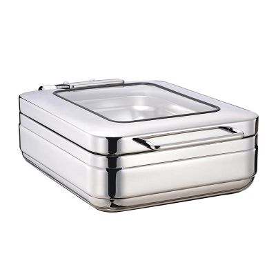 Öztiryakiler Kare Chafing Dish, 4 L, 45x31x19 cm - 1