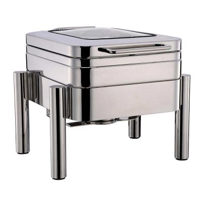 Öztiryakiler Kare Chafing Dish, 4 L, 48x40 cm - 1