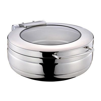 Öztiryakiler Yuvarlak Chafing Dish, 4 L, 37x46 mm - 1