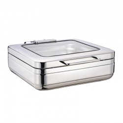Öztiryakiler Kare Chafing Dish, 6 L, Elektrikli - Öztiryakiler