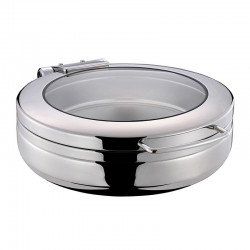 Öztiryakiler Yuvarlak Chafing Dish, 6 L, 44x50 mm - Öztiryakiler