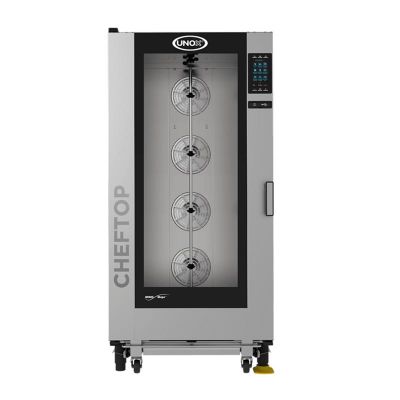 Unox Cheftop Plus Fırın, 20 GN 1/1 Kapasiteli, Gazlı - Unox