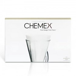 ورق ترشيح Chemex، لطراز 3 أكواب، 100 قطعة - Chemex