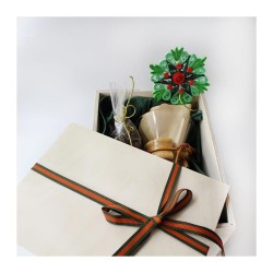 Christmas Chemex Coffee Brewing Wooden Gift Box - 3