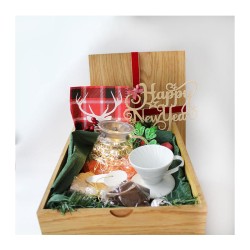 Christmas V60 Coffee Brewing Set Wooden Gift Box - 4