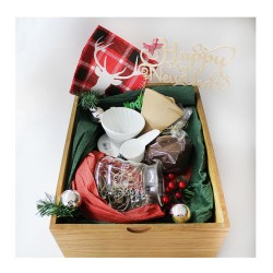 Christmas V60 Coffee Brewing Set Wooden Gift Box - 5