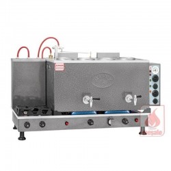 Meşale Chromat Klasik Çay Kazanı, Full Otomatik, 4 Demlikli - Meşale